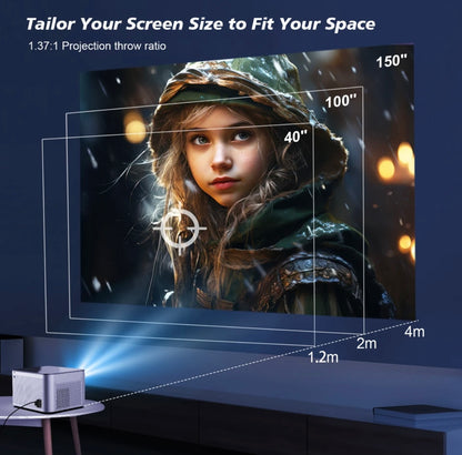 New 4K Ultra HD Smart Projector