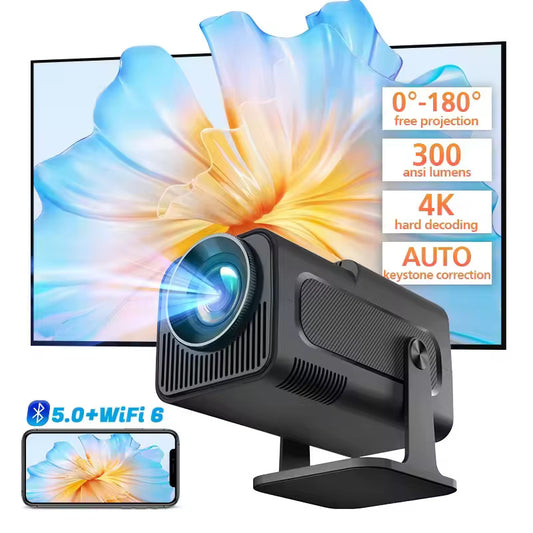 Android 11 4K Mini Projector 1920*1080P